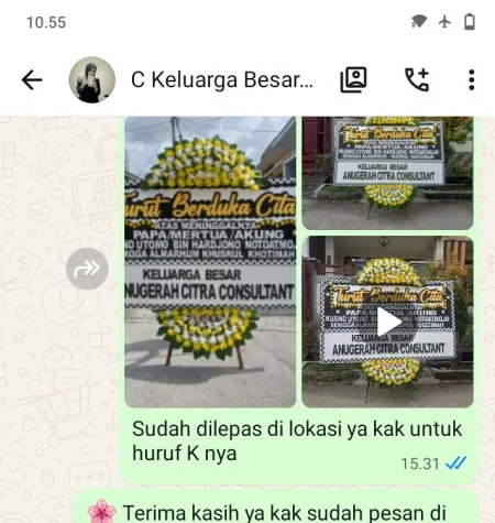 Pengiriman Papan Bunga Duka Padjadjaran Suites Resort Bogor