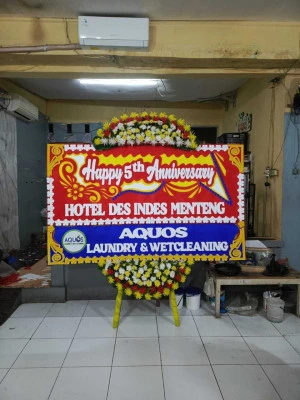 Papan Bunga di Padjadjaran Suites Resort Bogor