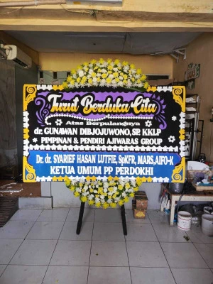 Papan Bunga di Padjadjaran Suites Resort Bogor